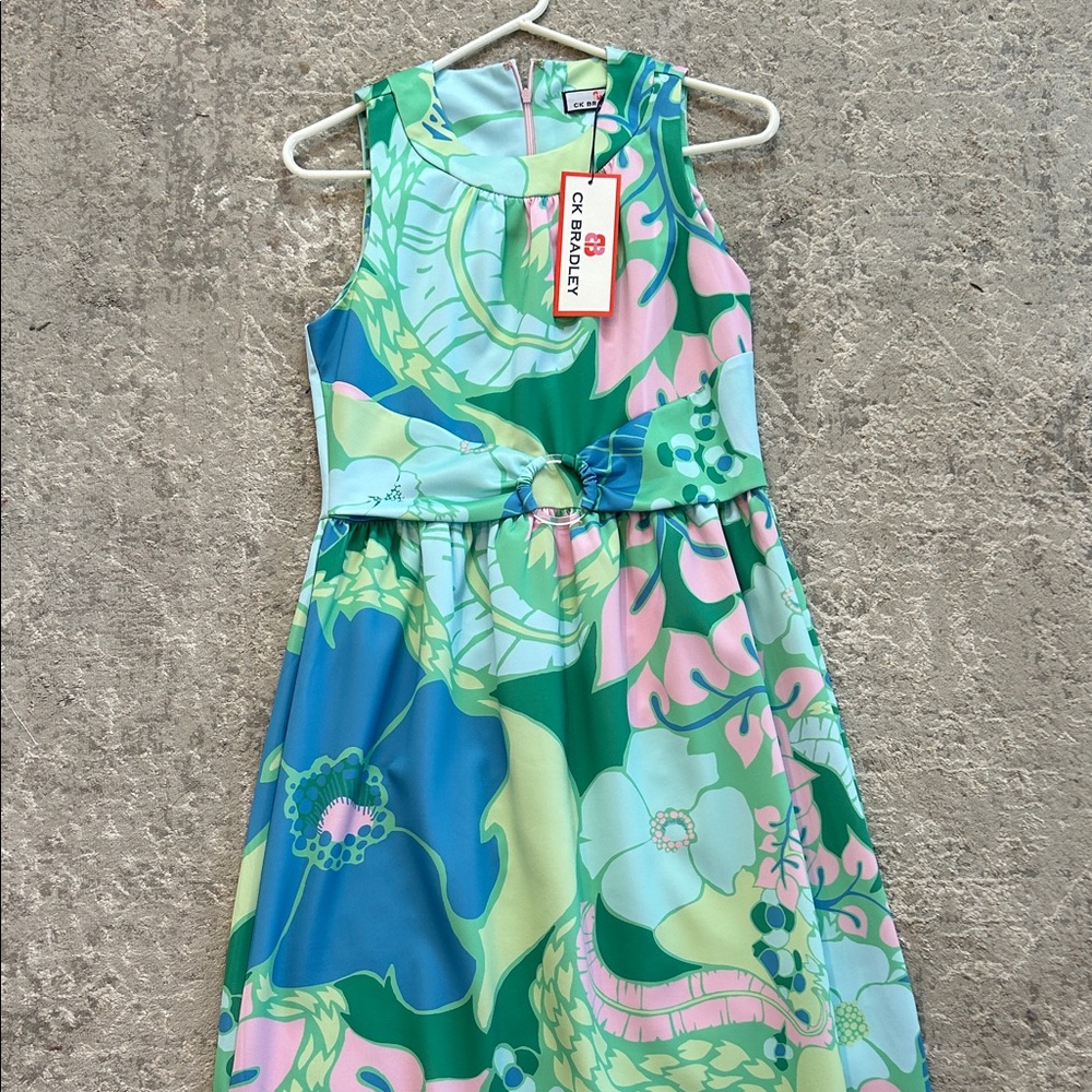 C K Bradley Floral  Dress